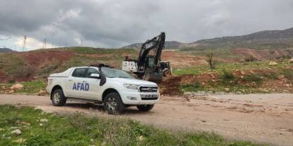 Şırnak’ta Heyelanla Mücadele Sürüyor