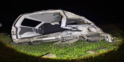 Cizre’de kamyonet şarampole uçtu: 1 ağır yaralı