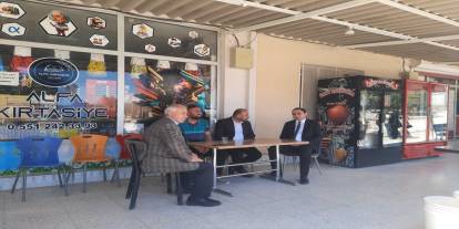 Silopi Kaymakamı Partal 17. Cadde esnafını ziyaret etti