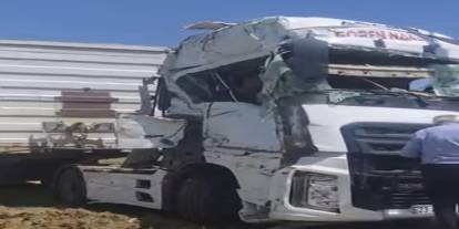 Malatya'da küçükbaş hayvan yüklü tır devrildi: 2 kişi yaralandı, 80 koyun telef oldu