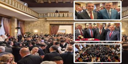 Rektör Alkış, TBMM’deki 23 Nisan Resepsiyonu’nda Şırnak’ı Temsil Etti