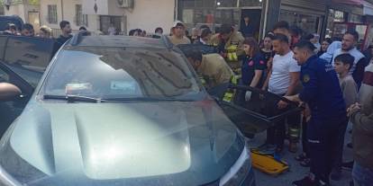 Cizre’deki kazada araçta sıkışan Kadın sürücüyü İtfaiye kurtardı