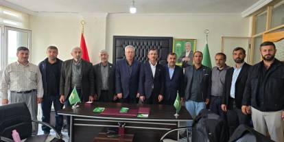 HÜDA PAR İdil 5. Olağan Kongresi Gerçekleşti: Asım Özalp Görevde