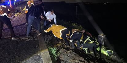 Şanlıurfa'da otomobil şarampole uçtu: 5 yaralı