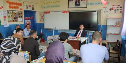 Cizre Milli Eğitim Müdürü İke’den köy okullarına "gönül seferberliği" ziyareti