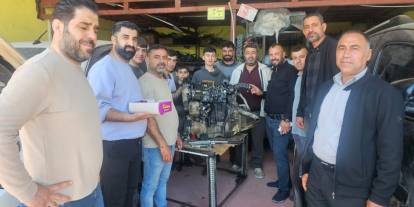 Cizre Küçük Sanayi Sitesi Yönetimi’nden Esnafa 1 Mayıs Ziyareti