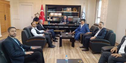 Cizre Müftülüğü Yeni Binada İlk Toplantısını Gerçekleştirdi