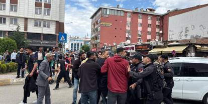 Iğdır'da Amed maç öncesi Taraftarlar arasında büyük arbede