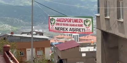 Şırnak’tan Amedspor’a Şampiyonluk Desteği: Pankartlar Şehri Süsledi!