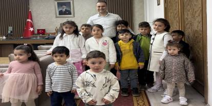 Kaymakam Ergün'den Genç Misafirlere Özel İlgi