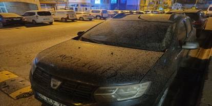 Şırnak’ta Yağmurla Birlikte Toz Taşınımı Etkili Oldu