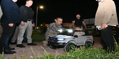 Emniyet Müdürü Volkan Sazak Çocukların Gönlünü Kazandı