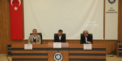 Şırnak Üniversitesi’nde “Hz. Peygamber ve Savaş Ahlakı” Paneli