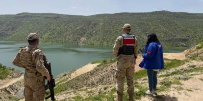Güçlükonak’ta sazangiller için av yasağı denetimleri sıkı şekilde sürüyor