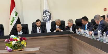 Cizre TSO Heyeti Kerkük’te Ticaretin Önündeki Engelleri Masaya Yatırdı