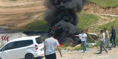 Cizre'deki trafik kazasında Şoför feci şekilde öldü