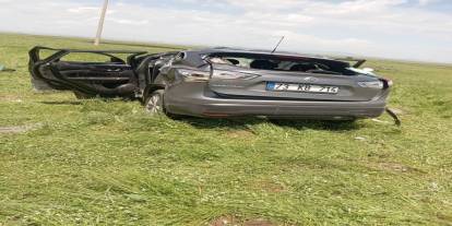 İdil’de Trafik Kazası: Sürücü Hastaneye Kaldırıldı