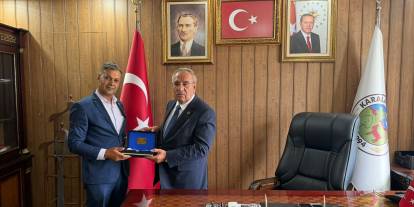 MHP İdil İlçe Başkanı Özap’tan, AK Partili Belediye Başkanı Turgut’a Ziyaret