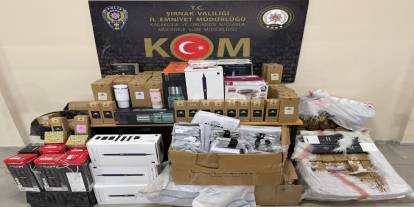 Şırnak’ta kaçakçılık ve uyuşturucu operasyonları: 5 tutuklama