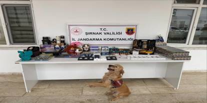 Şırnak’ta 23 milyon 812 bin lira değerinde kaçak malzemeler ele geçirildi