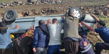 Şanlıurfa-Diyarbakır yolunda kaza: 1 yaralı