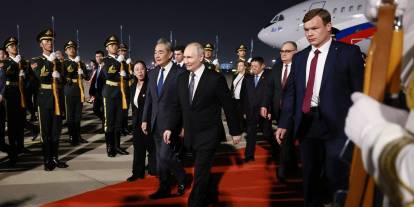 Rusya Devlet Başkanı Putin Çin'de
