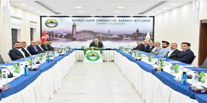 Diyarbakır OSB yeni yönetim ve müteşebbis toplantısı gerçekleşti