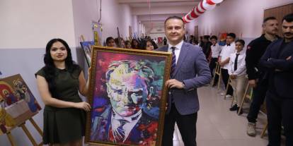 İdil’de Öğrencilerin Eserleri Büyük Beğeni Topladı