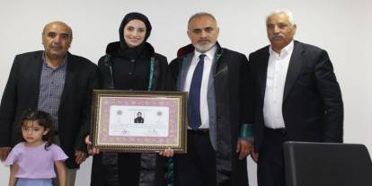 Şırnak Barosu’nda Yeni Bir Avukat Daha Mesleğe Katıldı