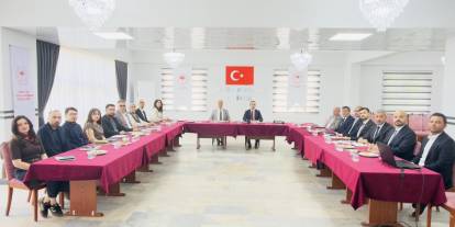 Cizre’de İlçe Tarım Ve Orman Müdürlüğünde Değerlendirme Toplantısı