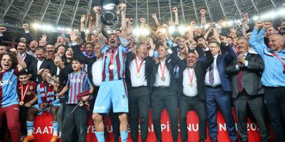 Ziraat Türkiye Kupası'nda Şampiyon Trabzonspor