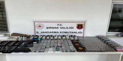 Şırnak’ta jandarmadan kaçakçılık operasyonu