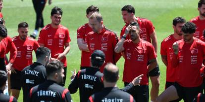 A Milli Futbol Takımı, Kuzey Makedonya hazırlıklarını sürdürüyor