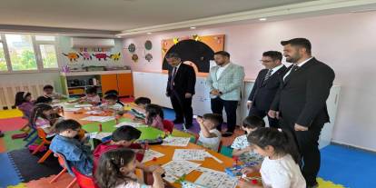 Vali Ekici, Bakımevindeki Eğitim Çalışmalarını İnceledi