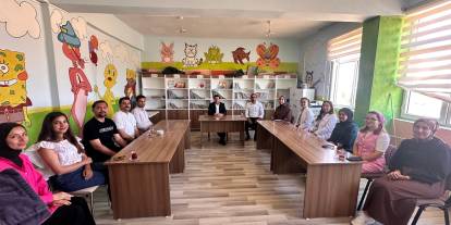 Güçlükonak Milli Eğitim Müdürü Öğretmen ve Öğrencilerle Bayramlaştı
