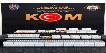 Şırnak’ta 2 Ayrı Operasyon: 2,5 Milyon TL Değerinde Kaçak İlaç ve Serum Ele Geçirildi