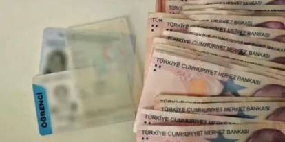 Dilencinin üzerinden 6 bin TL çıktı, 167 bin TL hesap hareketi tespit edildi