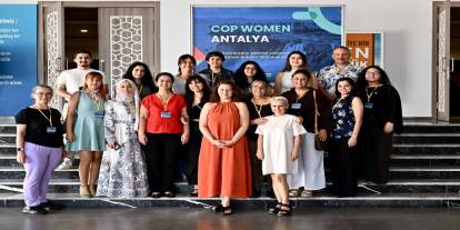 COP Women Antalya’da kadınların iklim politikalarındaki rolü konuşuldu