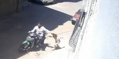 Küçük kızını darbedip motosikletle sürükleyen baba tutuklandı