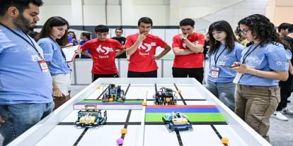 Dünya Robot Olimpiyatı Türkiye Finali’nde teknoloji buluştu