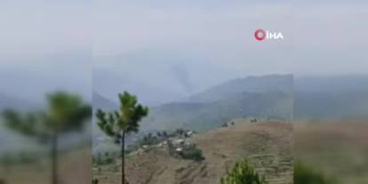 Pakistan'da askeri helikopter düştü, kurtulan olmadı