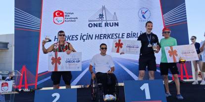 Cizreli Sporcu Ramazan Değer, 3. Köprü Maratonu’nda Türkiye 2’ncisi Oldu