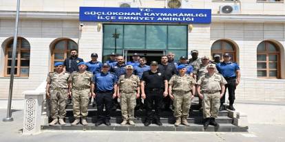 Güçlükonak'ta Emniyet ve Jandarmadan Ortak Huzur Mesajı