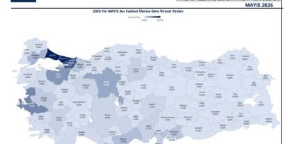 Yılın ilk 5 ayında 21 ilde 1 milyar doların üzerinde ihracat gerçekleşti