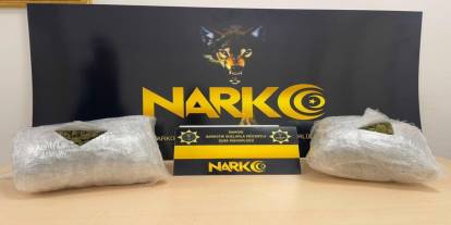 Mardin’de 2 kilo 950 gram uyuşturucu ele geçirildi