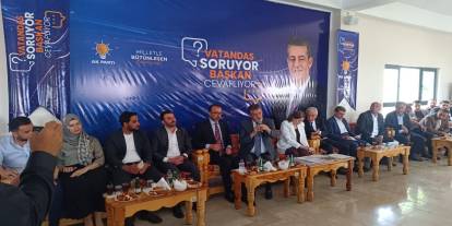 Şırnak’ta “Vatandaş Soruyor, Başkan Cevaplıyor” Buluşması Gerçekleştirildi
