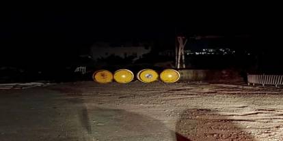 Adıyaman'da boş alanda klor gazı paniği