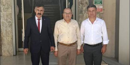 Türk Eğitim-Sen'den Hacdan Dönen Eğitimciye Ziyaret