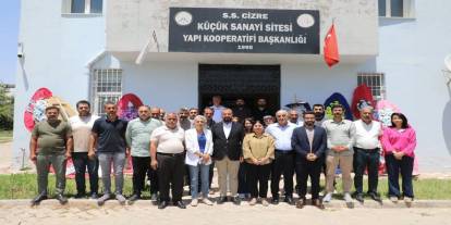 DBP ve DEM Parti Heyetinden Cizre Sanayi Sitesi’ne Ziyaret