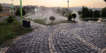 Cizre Belediyesi’nden park ve bahçelerde Yoğun Mesai